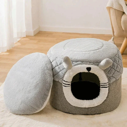 2in1 Pet Thermo-Pet Nest Heated Cat Bed