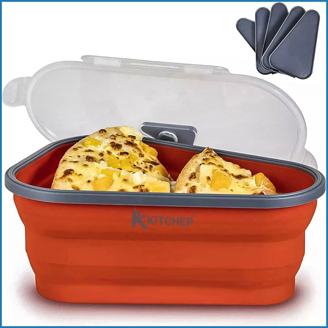 Kitchep™ Pizza Pack Storage Container