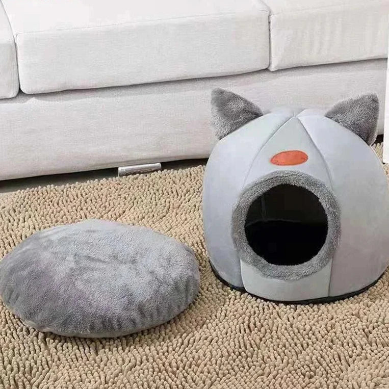 Cozy Cave Cat Bed