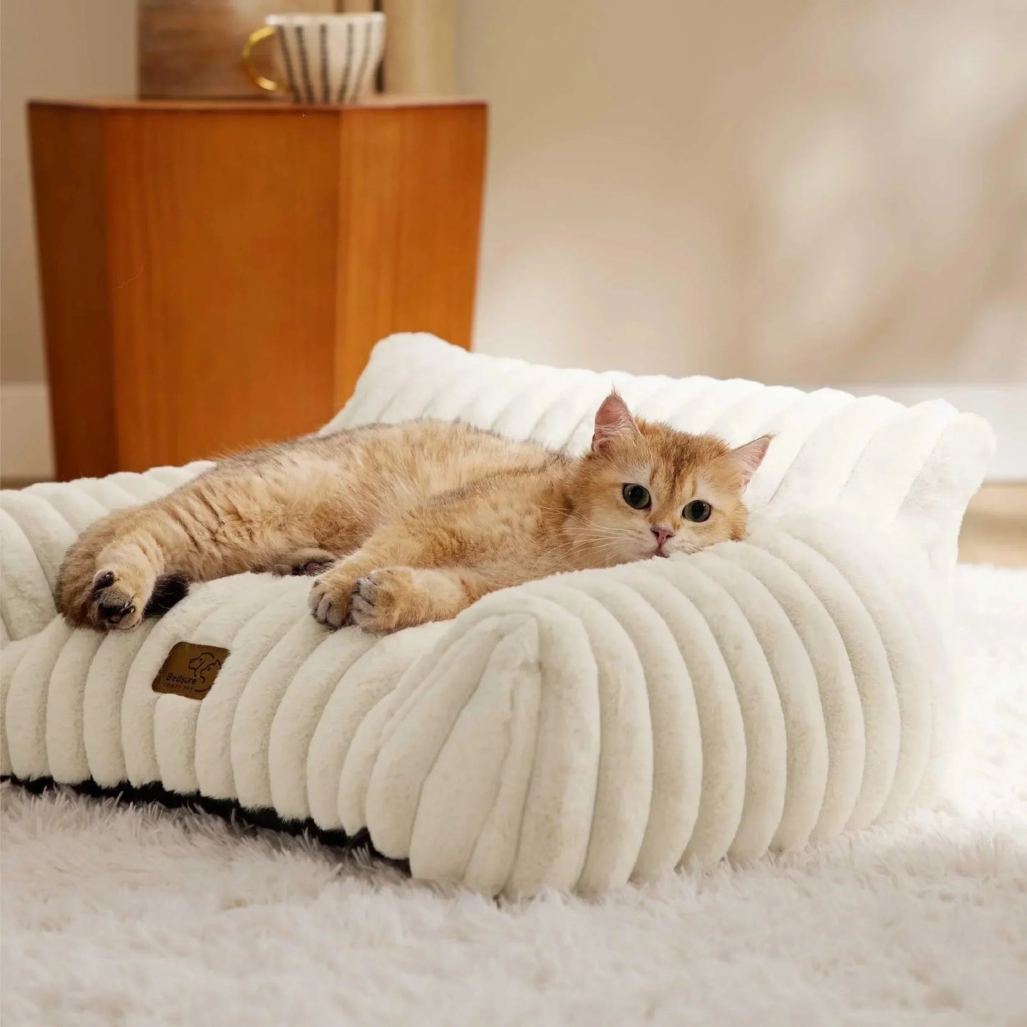 Cozy Winter Pet Bed