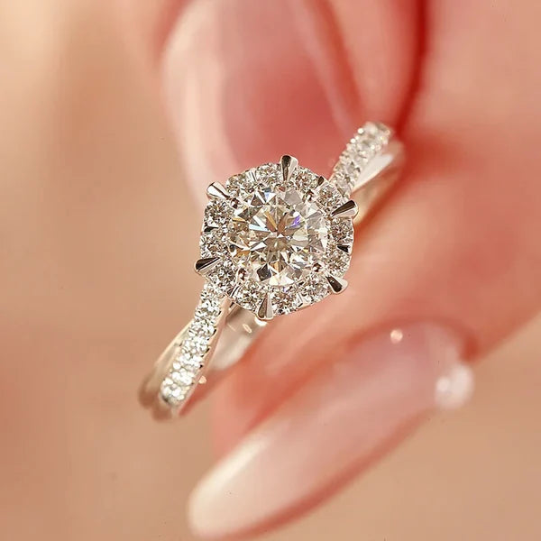 Moissanite from the Stars Ring