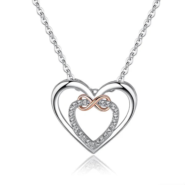 Granddaughter, Always Keep Me in Your Heart - Infinity Pendant